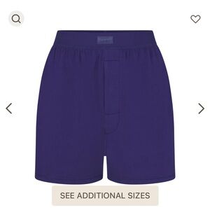 Skims boyfriend shorts